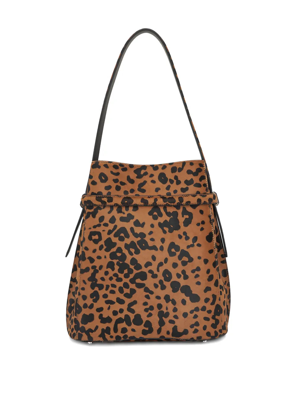 Toteme Leopard Print Shoulder Bag — Same as shown — Size One Size — Side View