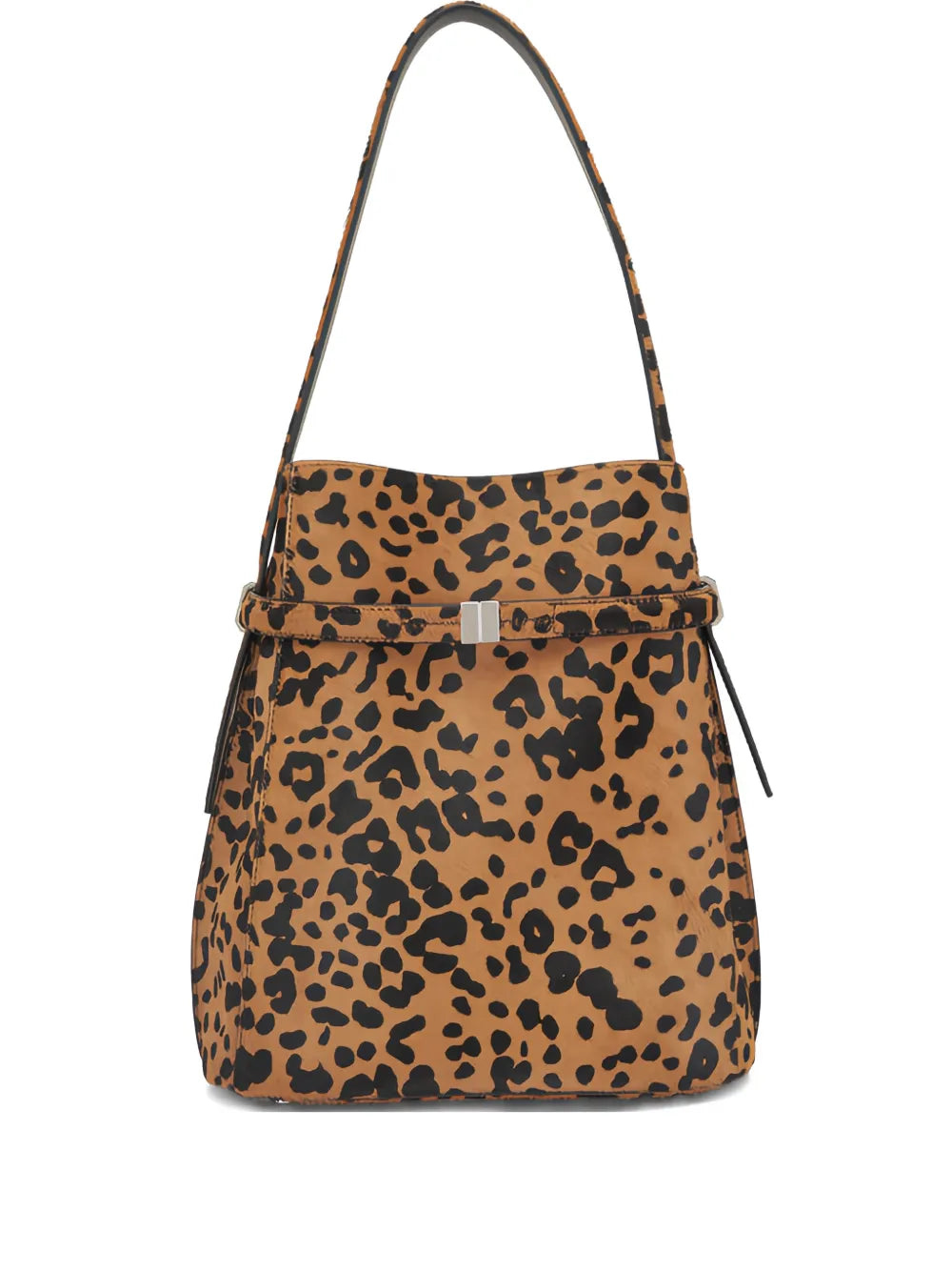 Toteme Leopard Print Shoulder Bag — Same as shown — Size One Size — Front View