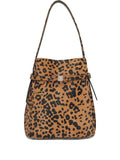 Toteme Leopard Print Shoulder Bag — Same as shown — Size One Size — Front View