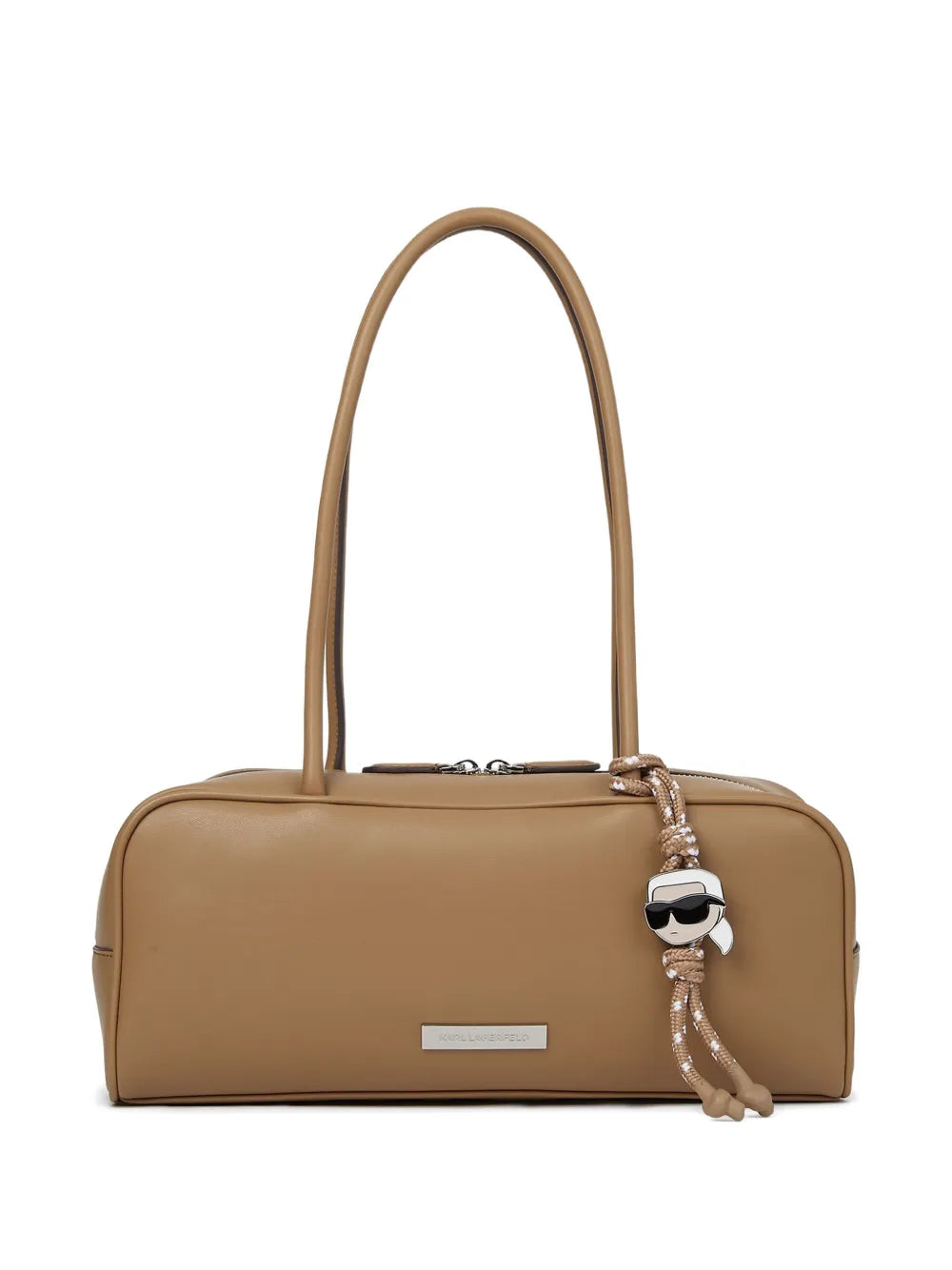 Karl Lagerfeld Ikon Shoulder Bag — Same as shown — Size One Size — Front View