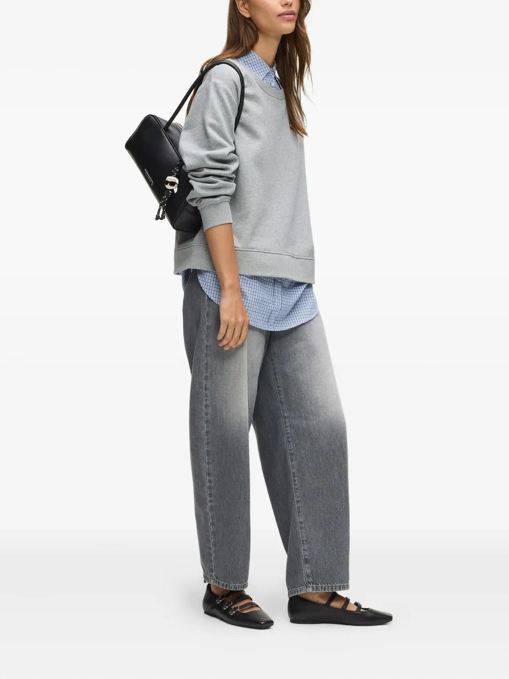 Karl Lagerfeld Kikon Shoulder Bag — Same as shown — Size One Size — Side View