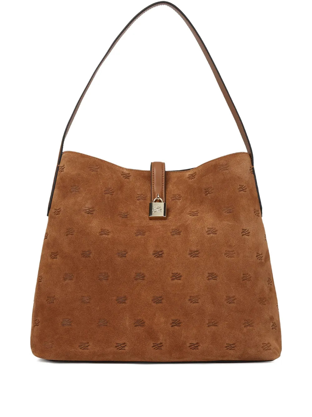 Karl Lagerfeld Kautograph Padlock Tote Bag — Same as shown — Size One Size — Front View