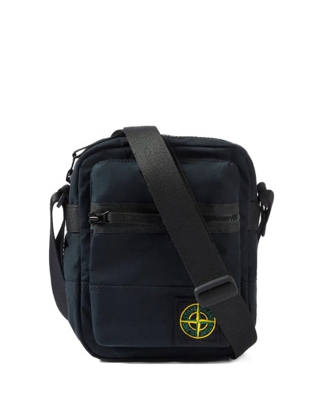 Stone Island Zipped Shoulder Bag — Same as shown — Size One Size — Front View