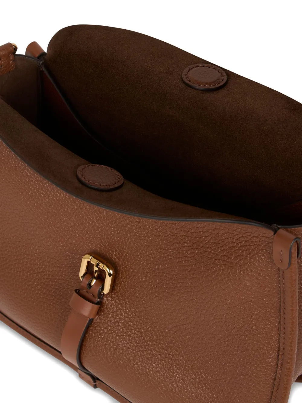 Etro Pony Buckle Fastening Leather Shoulder Bag — Same as shown — Size One Size — Top View