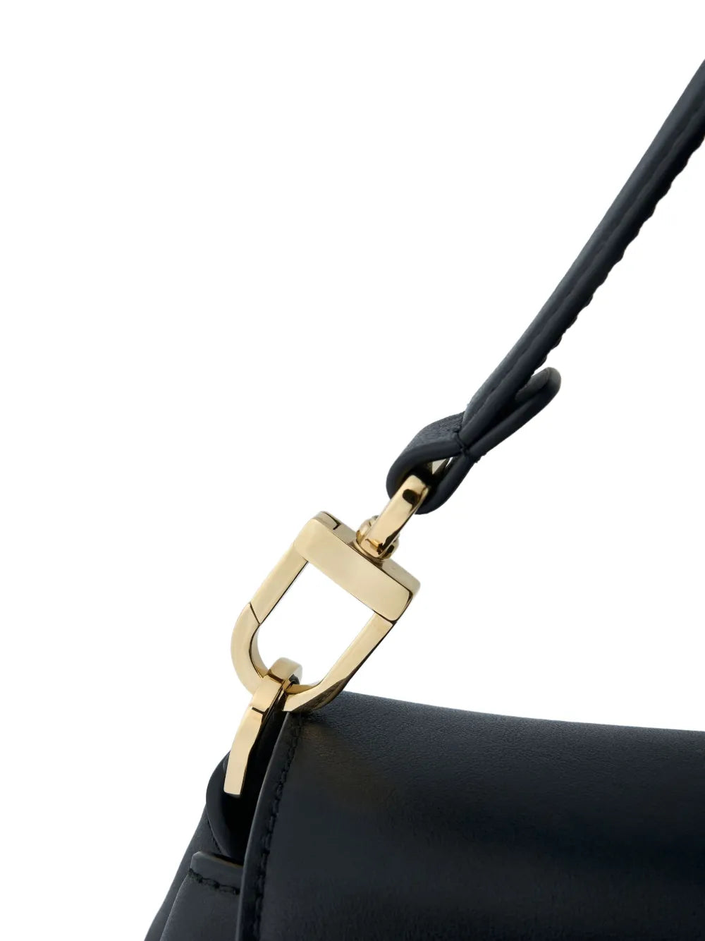 Toteme T Lock Leather Shoulder Bag — Same as shown — Size One Size — Top View