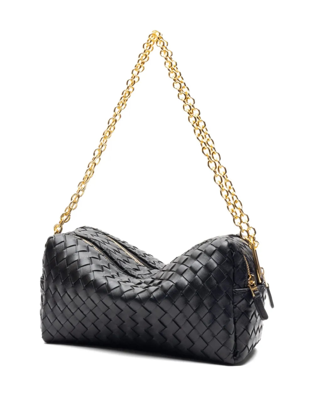 Elleme Trousse Woven Chain Luggage — Same as shown — Size One Size — Side View