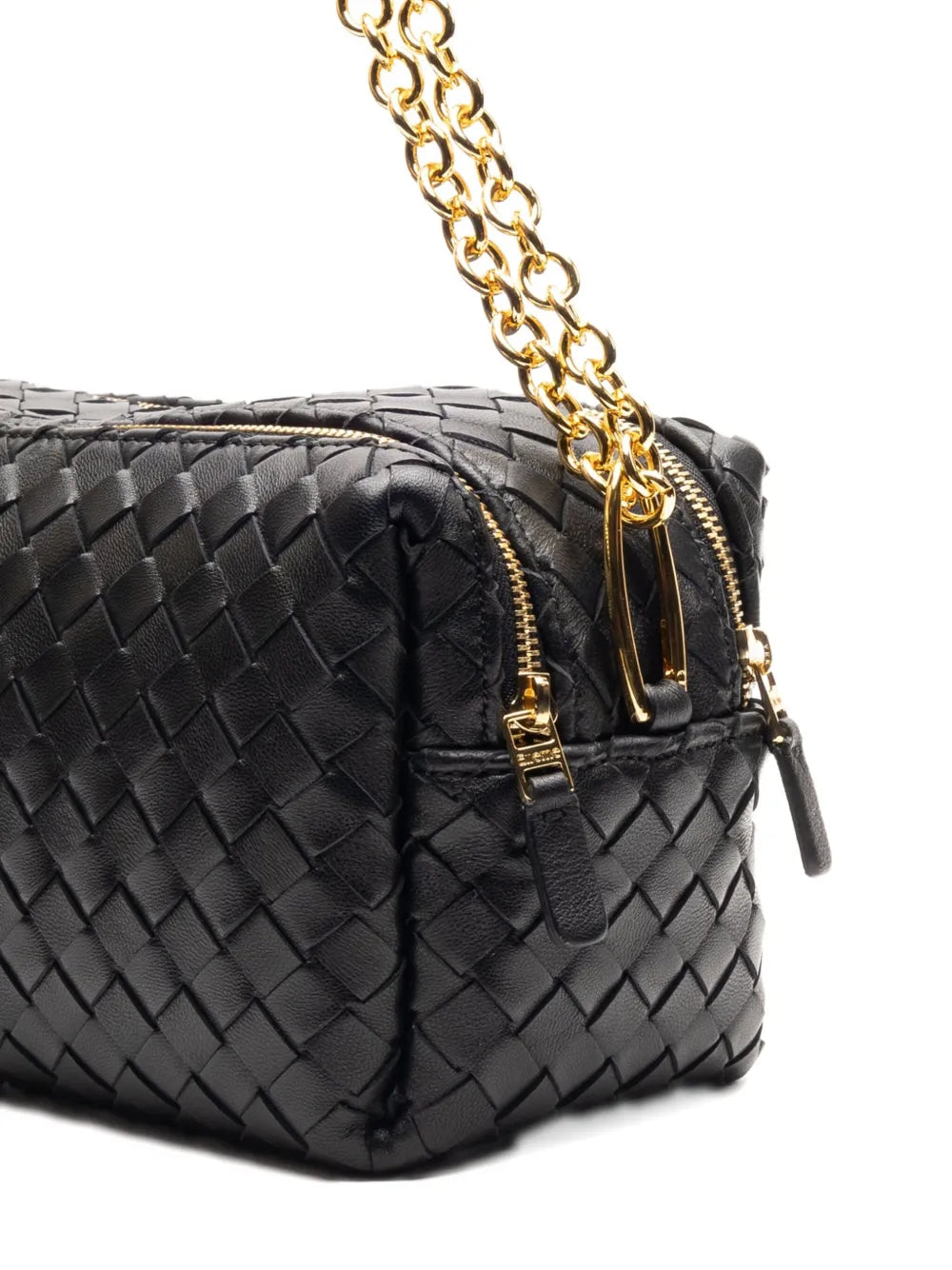 Elleme Trousse Woven Chain Luggage — Same as shown — Size One Size — Back View
