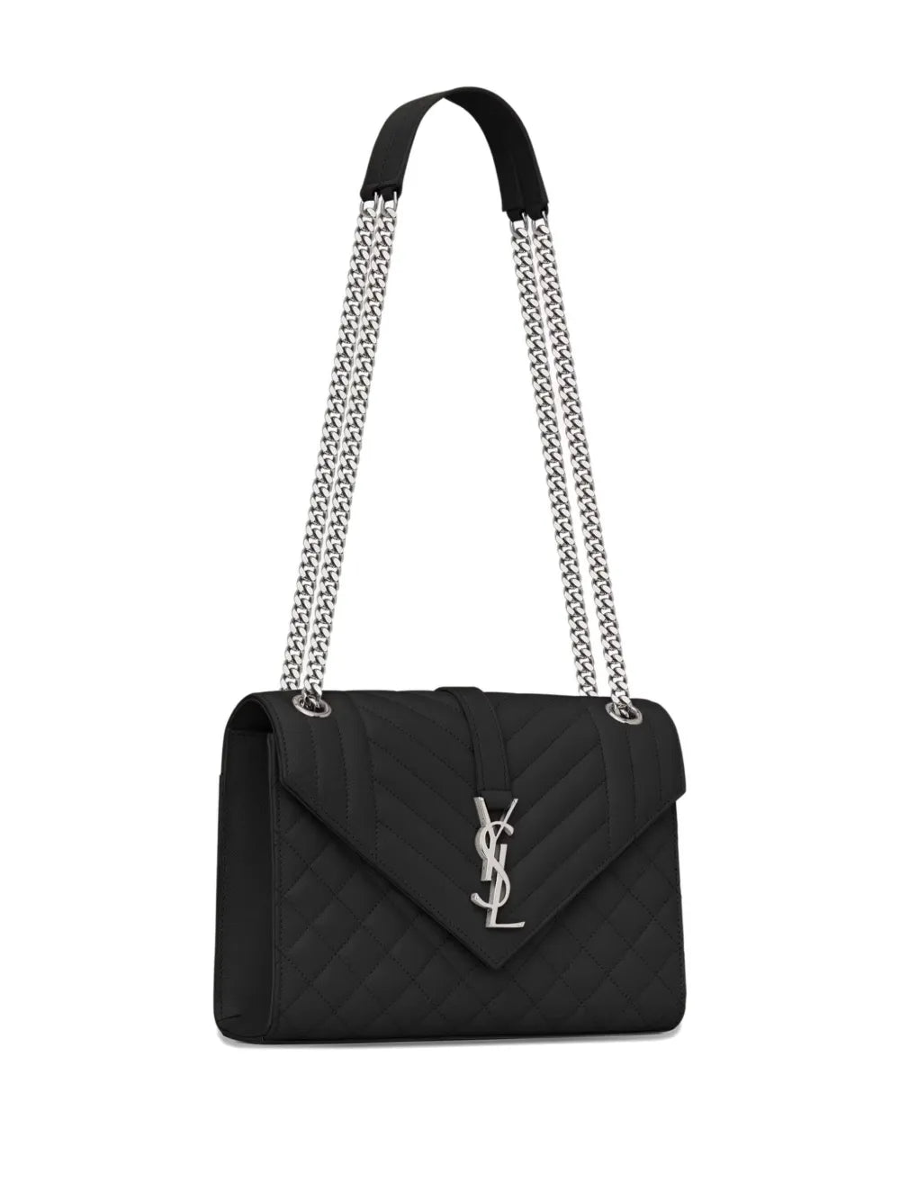 Saint Laurent Medium Envelope Shoulder Bag — Same as shown — Size One Size — Back View