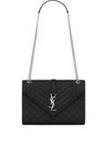 Saint Laurent Medium Envelope Shoulder Bag — Same as shown — Size One Size — Front View