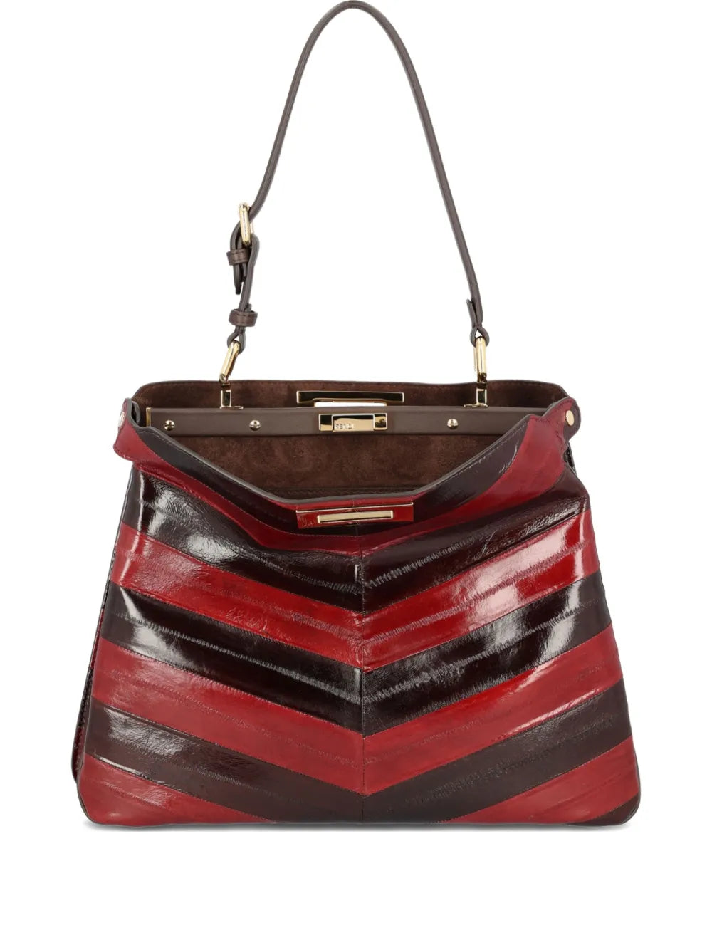 Fendi Medium Peekaboo Soft Shoulder Bag — Same as shown — Size One Size — Front View