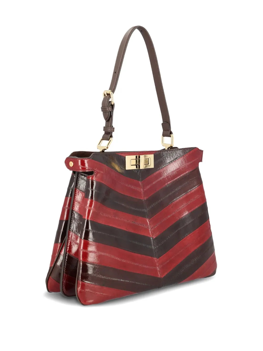 Fendi Medium Peekaboo Soft Shoulder Bag — Same as shown — Size One Size — Side View