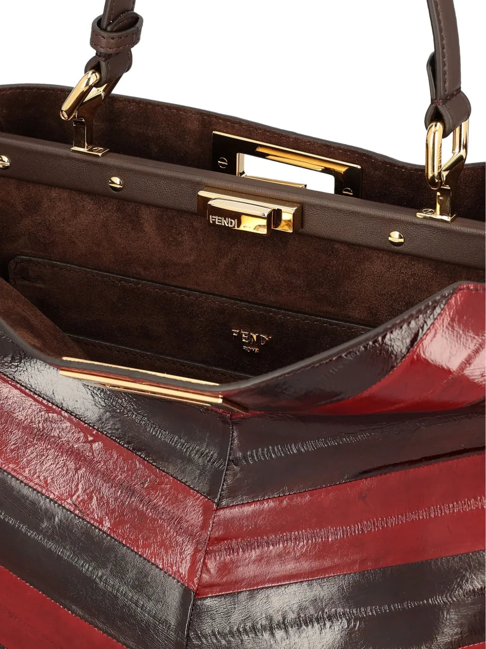 Fendi Medium Peekaboo Soft Shoulder Bag — Same as shown — Size One Size — Top View