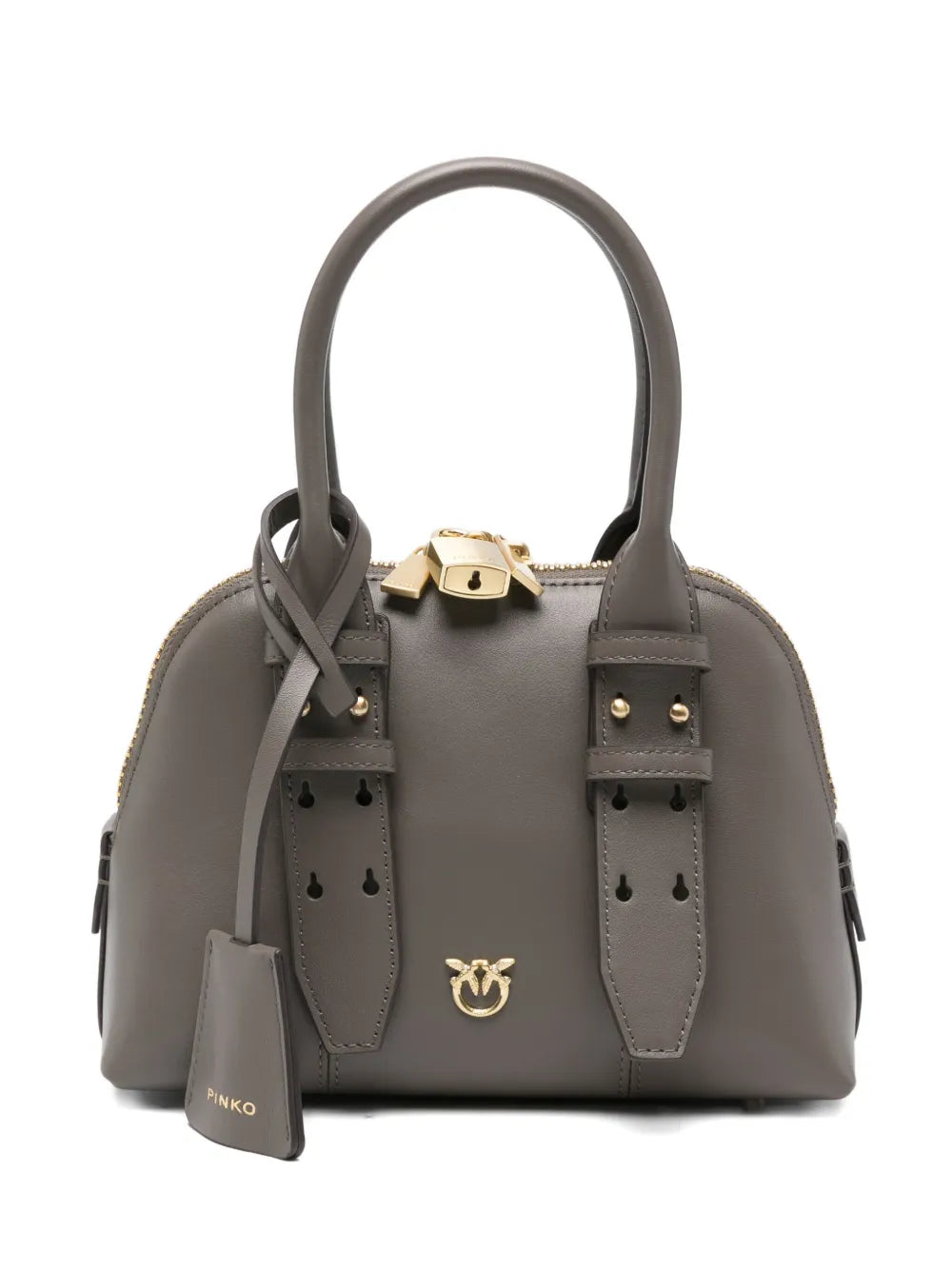 Pinko Buckle Detailing Shoulder Bag — Same as shown — Size One Size — Front View