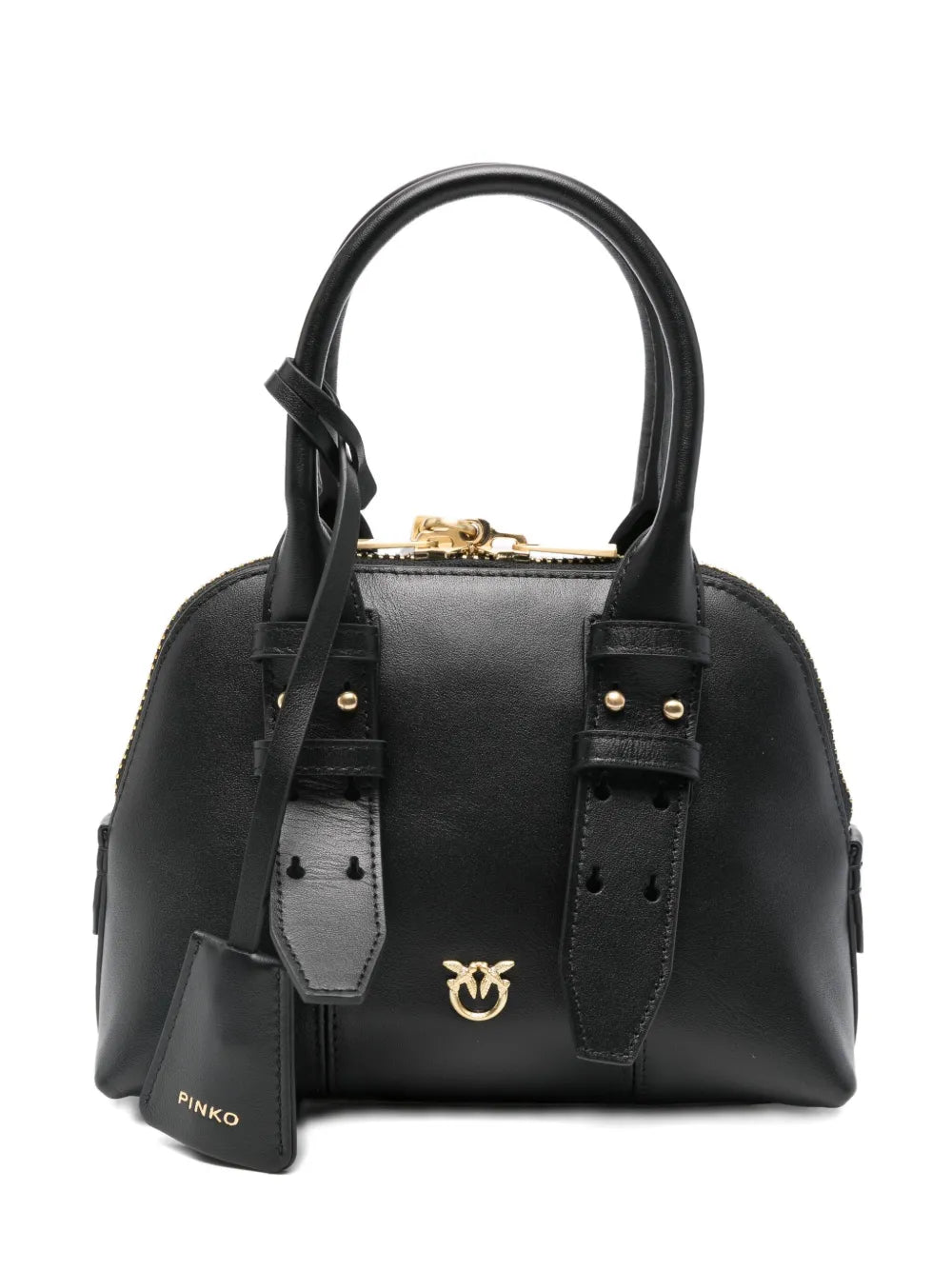 Pinko Buckle Detailing Shoulder Bag — Same as shown — Size One Size — Front View