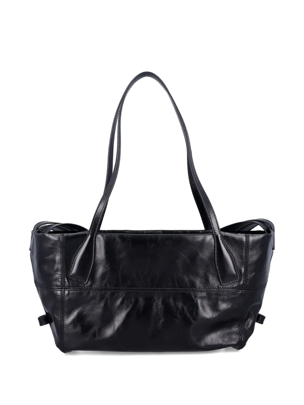 Balmain Panelled Shoulder Bag — Same as shown — Size One Size — Side View