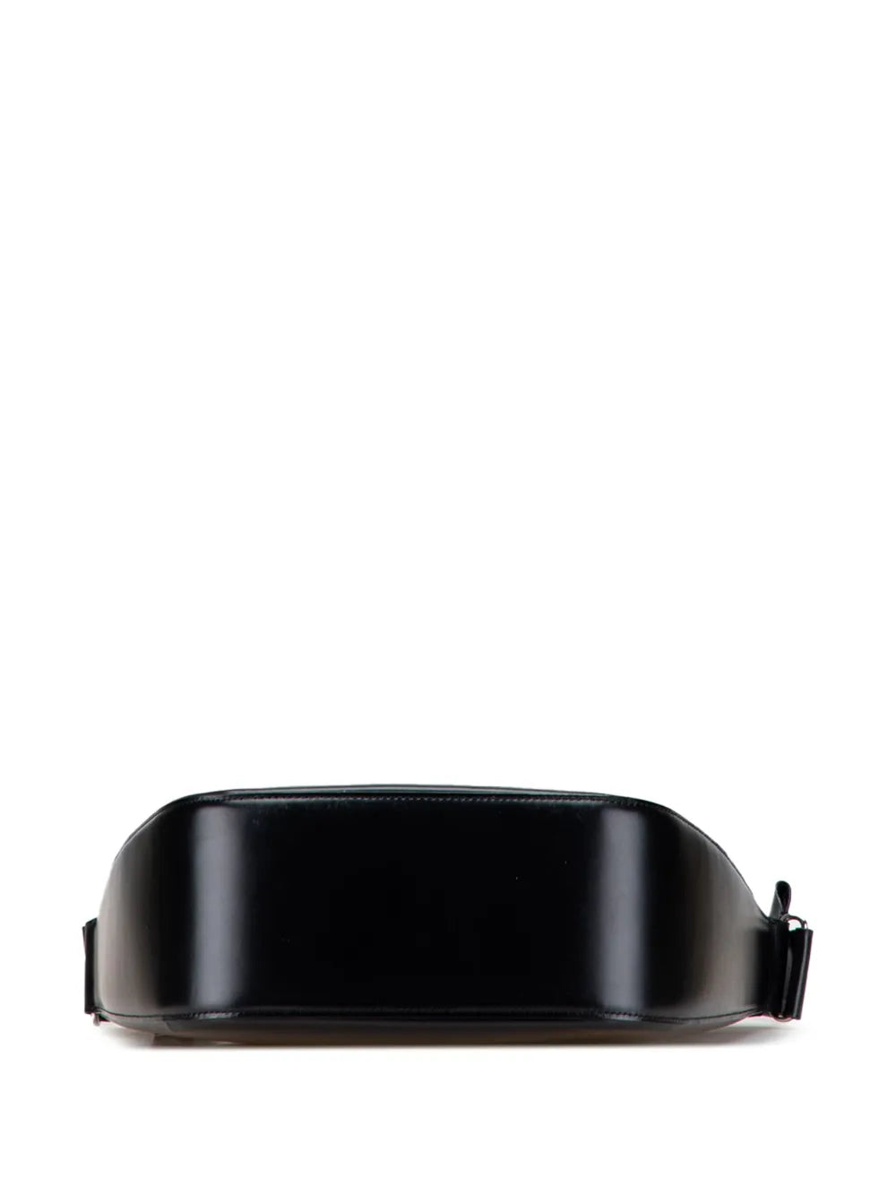 Burberry Pre Owned 20Th Century House Check Trimmed Leather Shoulder Bag — Same as shown — Size One Size — Top View