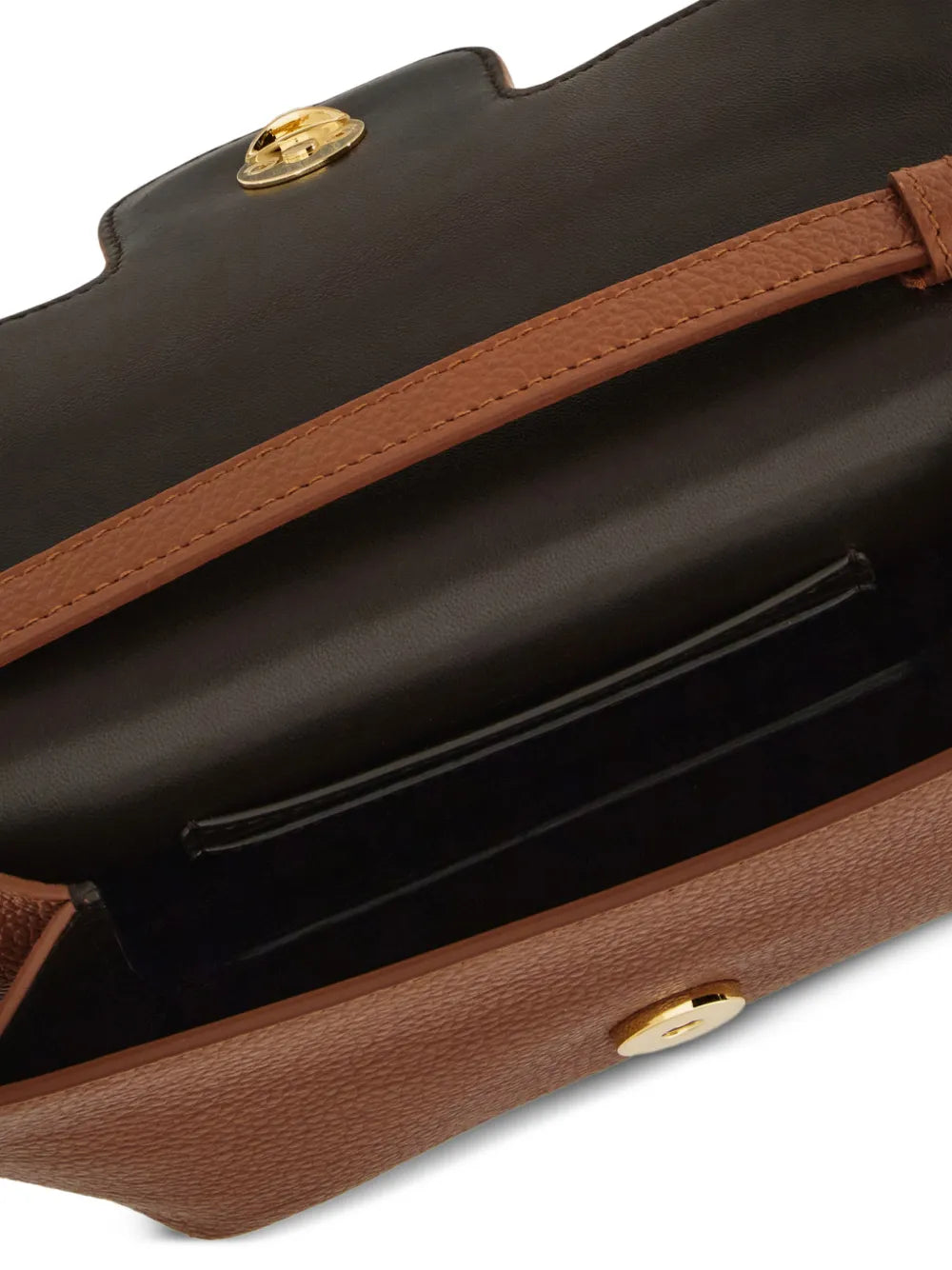 Ferragamo Gancio Buckle Flap Mini Bag — Same as shown — Size One Size — Top View