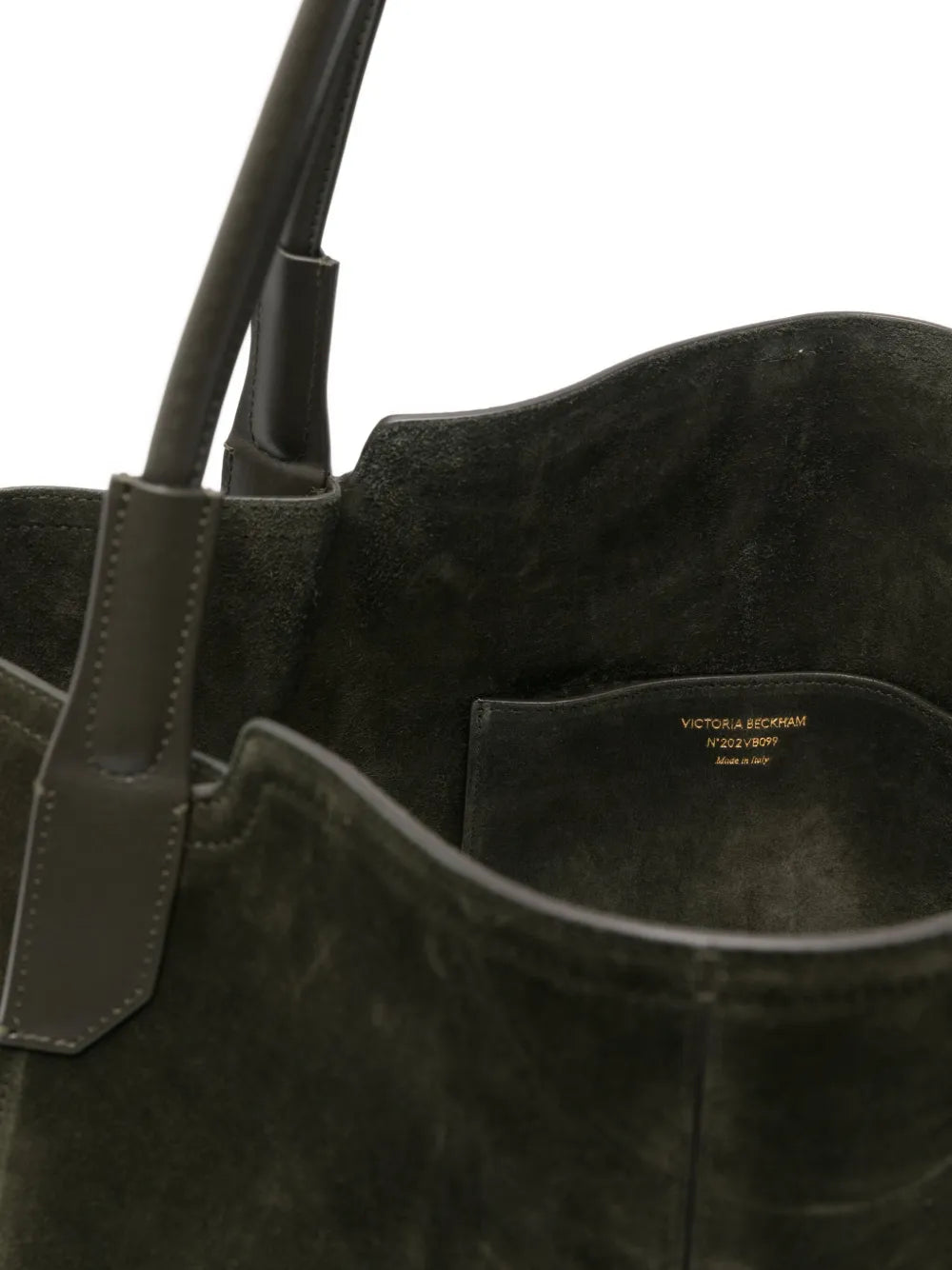 Victoria Beckham Suede Shoulder Bag — Same as shown — Size One Size — Detail View