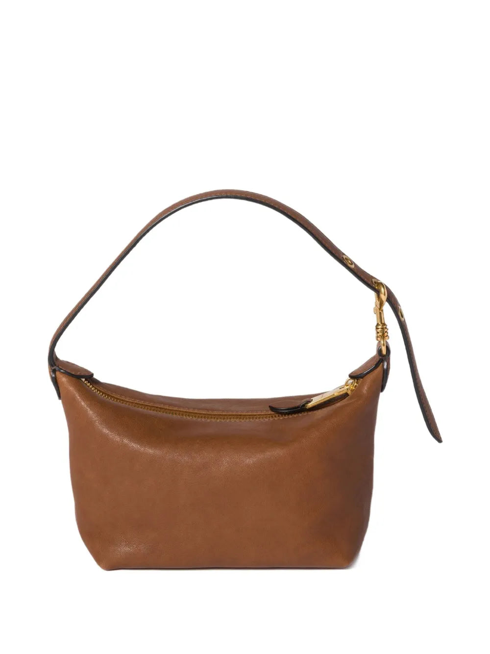 Miu Miu Logo Embossed Shoulder Bag — Same as shown — Size One Size — Side View