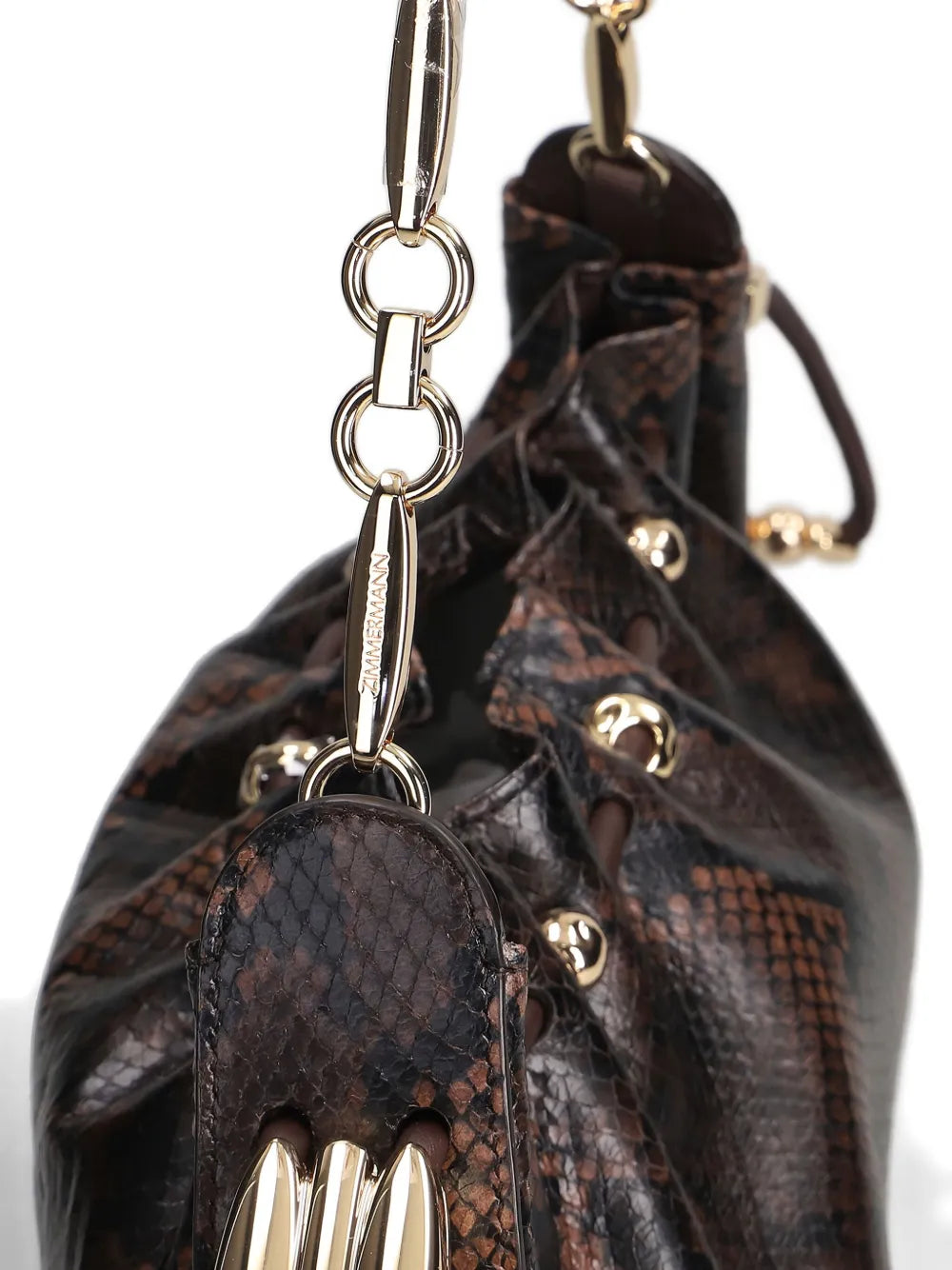 Zimmermann Halcyon Chain Shoulder Bag — Same as shown — Size One Size — Top View