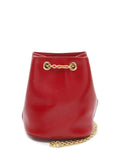 Celine Pre Owned Chain Link Leather Shoulder Bag — Same as shown — Size One Size — Front View