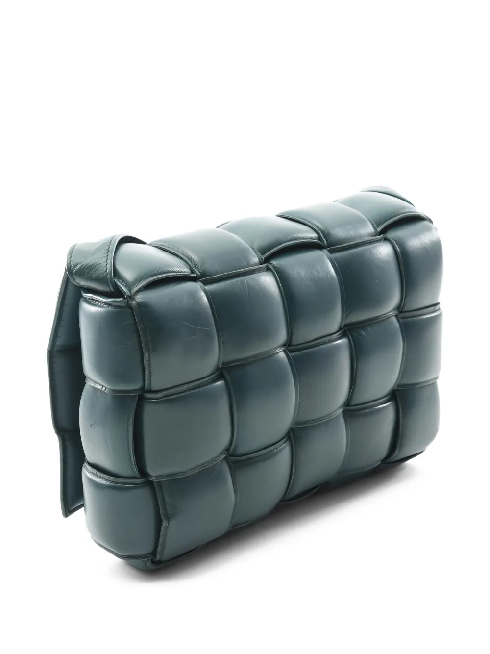Bottega Veneta Pre Owned Cassette Padded Shoulder Bag — Same as shown — Size One Size — Side View
