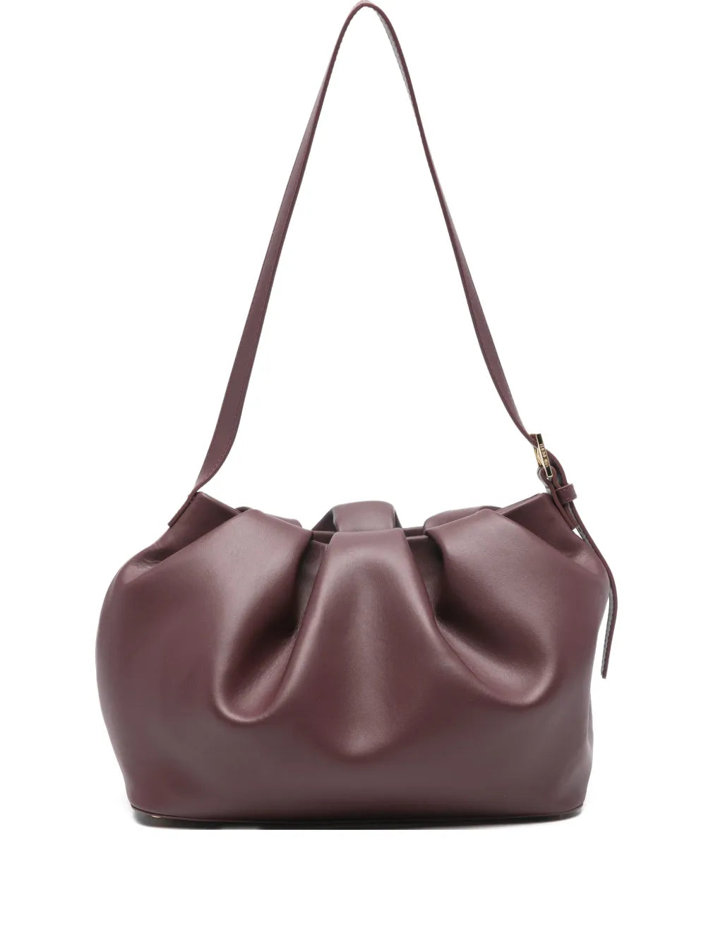 Themoire Lara Vegan Gathered Shoulder Bag — Same as shown — Size One Size — Front View
