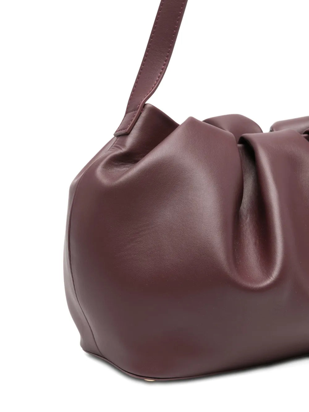 Themoire Lara Vegan Gathered Shoulder Bag — Same as shown — Size One Size — Top View