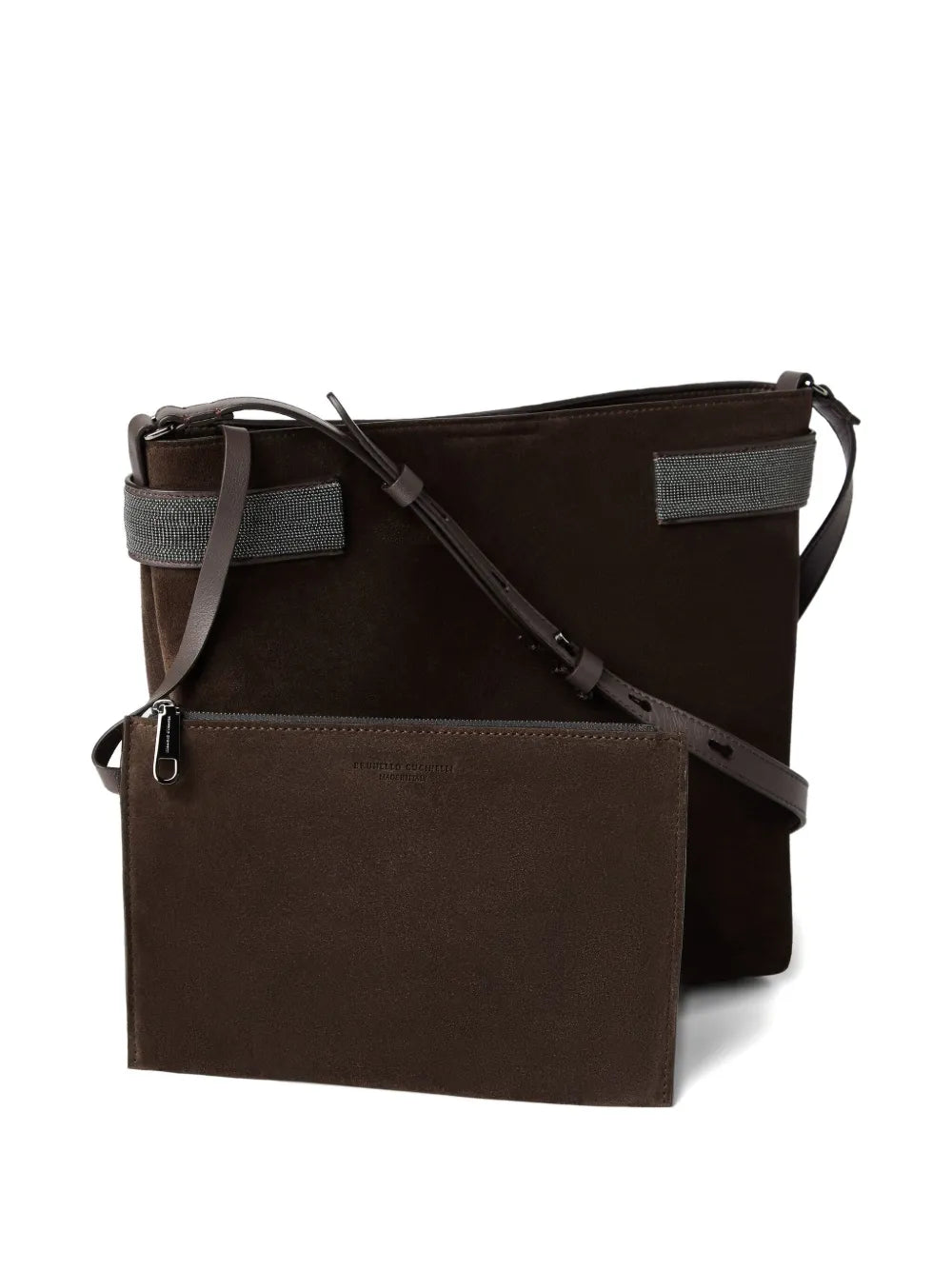 Brunello Cucinelli Monili Detail Shoulder Bag — Same as shown — Size One Size — Detail View