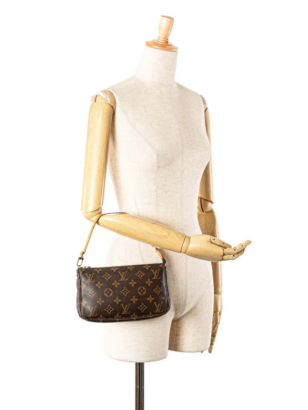 Louis Vuitton Pre Owned 2007 Monogram Pochette Accessoires Shoulder Bag — Same as shown — Size One Size — Side View