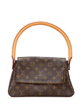 Louis Vuitton Pre Owned 2000 Monogram Mini Looping Shoulder Bag — Same as shown — Size One Size — Front View