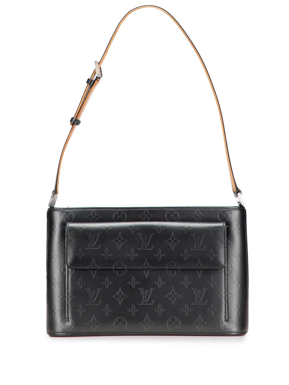 Louis Vuitton Pre Owned 2002 Monogram Mat Alston Shoulder Bag — Same as shown — Size One Size — Front View