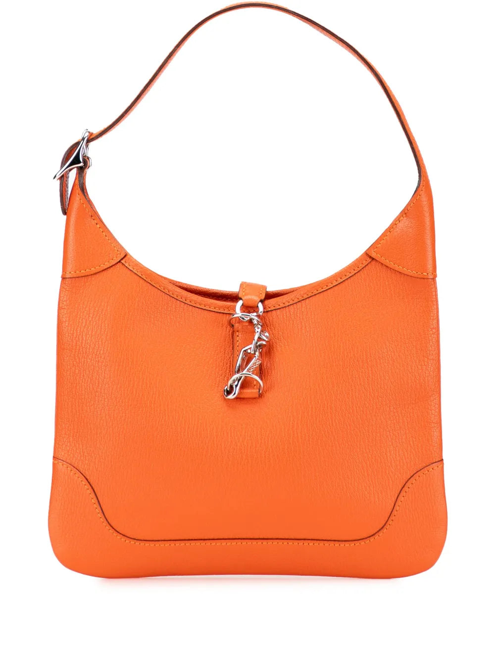 Hermes Pre Owned 2005 Clemence Trim Duo 24 Shoulder Bag — Same as shown — Size One Size — Front View