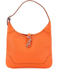 Hermes Pre Owned 2005 Clemence Trim Duo 24 Shoulder Bag — Same as shown — Size One Size — Front View