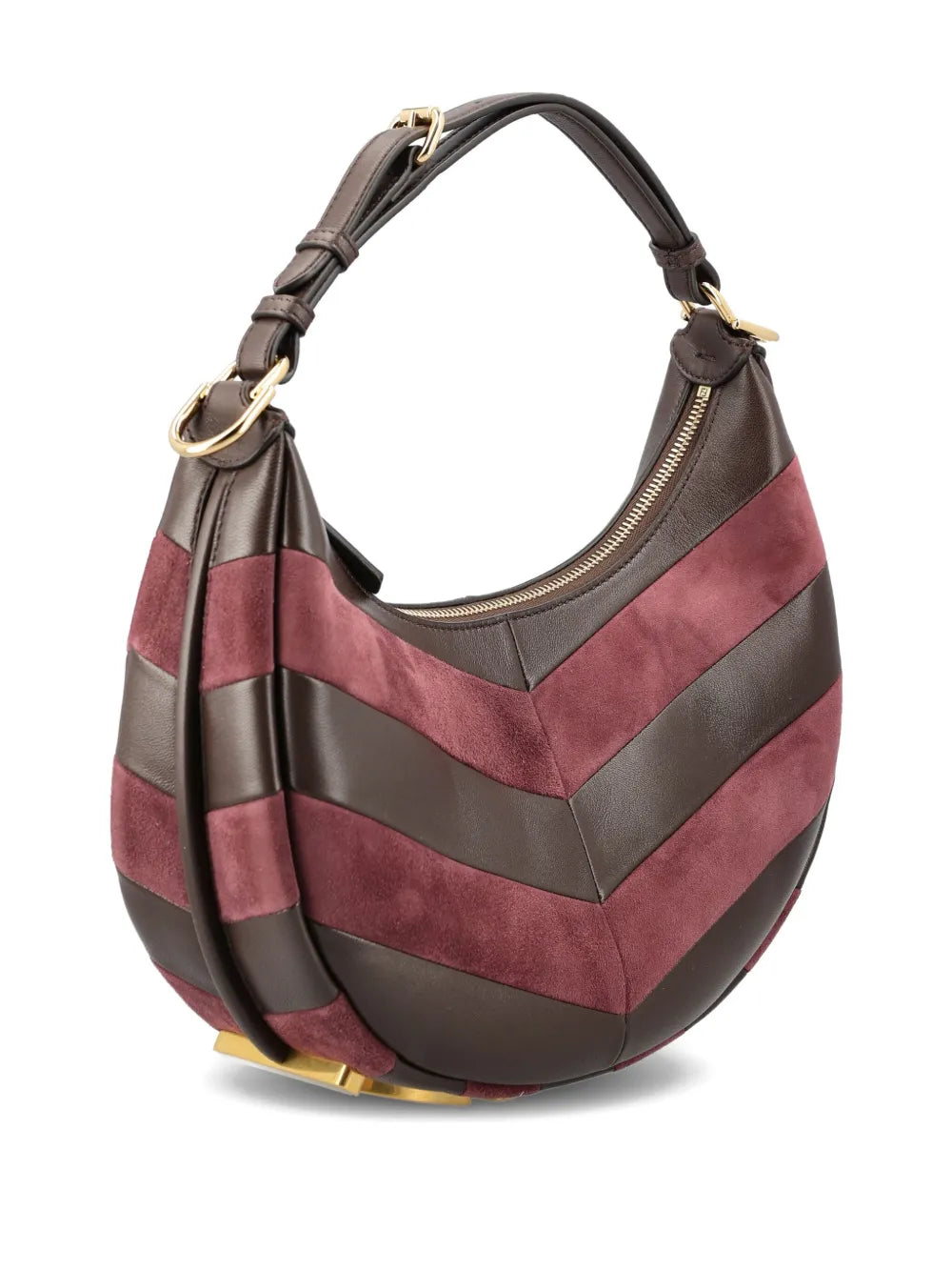 Fendi Small Fendigraphy Shoulder Bag — Same as shown — Size One Size — Back View