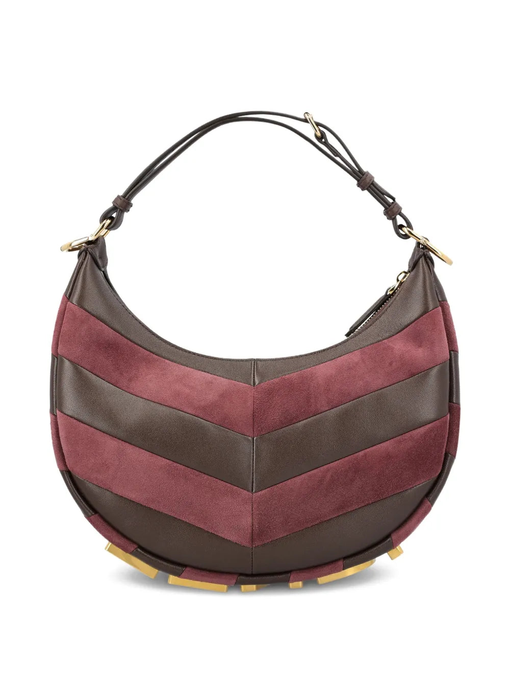 Fendi Small Fendigraphy Shoulder Bag — Same as shown — Size One Size — Side View