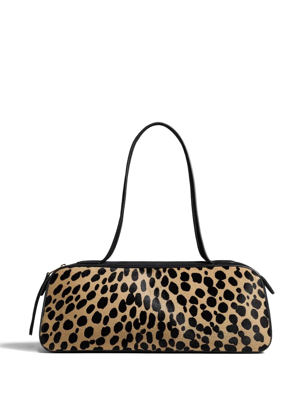 Khaite Simona Animal Print Zip Shoulder Bag — Same as shown — Size One Size — Front View