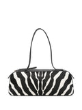 Khaite Simona Zebra Print Shoulder Bag — Same as shown — Size One Size — Front View