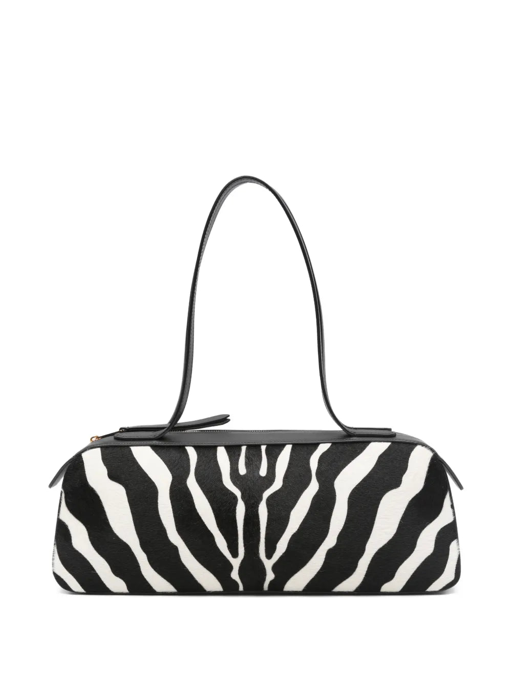 Khaite Simona Zebra Print Shoulder Bag — Same as shown — Size One Size — Front View