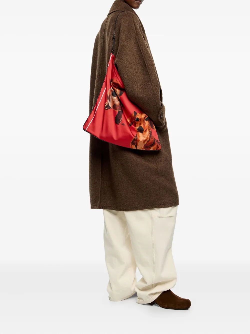 Bimba Y Lola Dog Print Tote Bag — Same as shown — Size One Size — Side View
