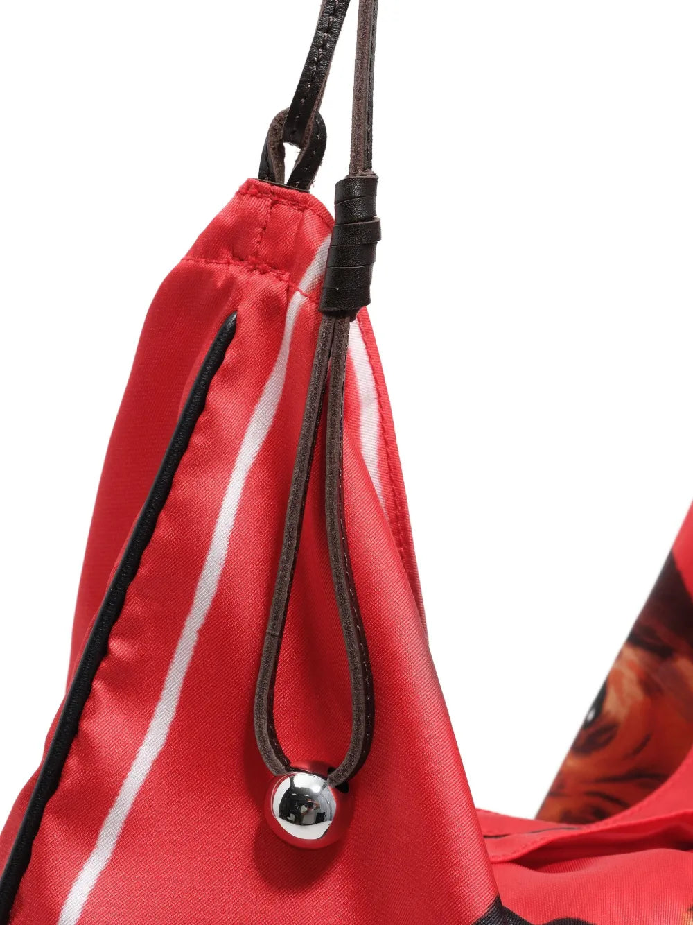 Bimba Y Lola Dog Print Tote Bag — Same as shown — Size One Size — Detail View