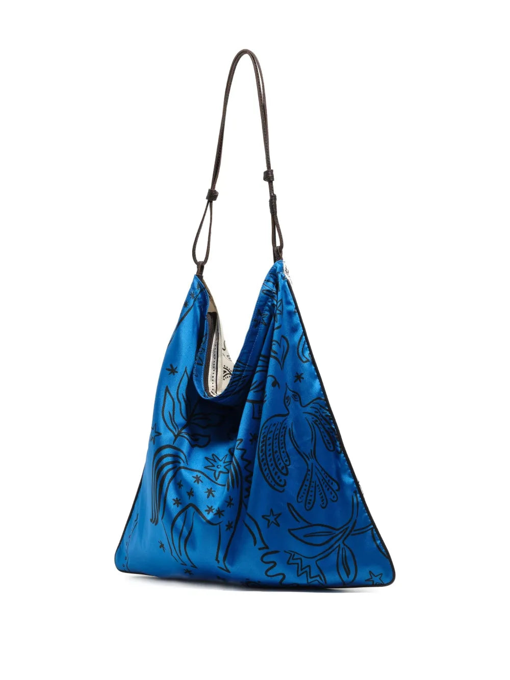 Bimba Y Lola Mixed Print Tote Bag — Same as shown — Size One Size — Top View