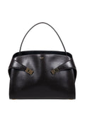 Ferragamo Buckled Leather Shoulder Bag — Same as shown — Size One Size — Front View