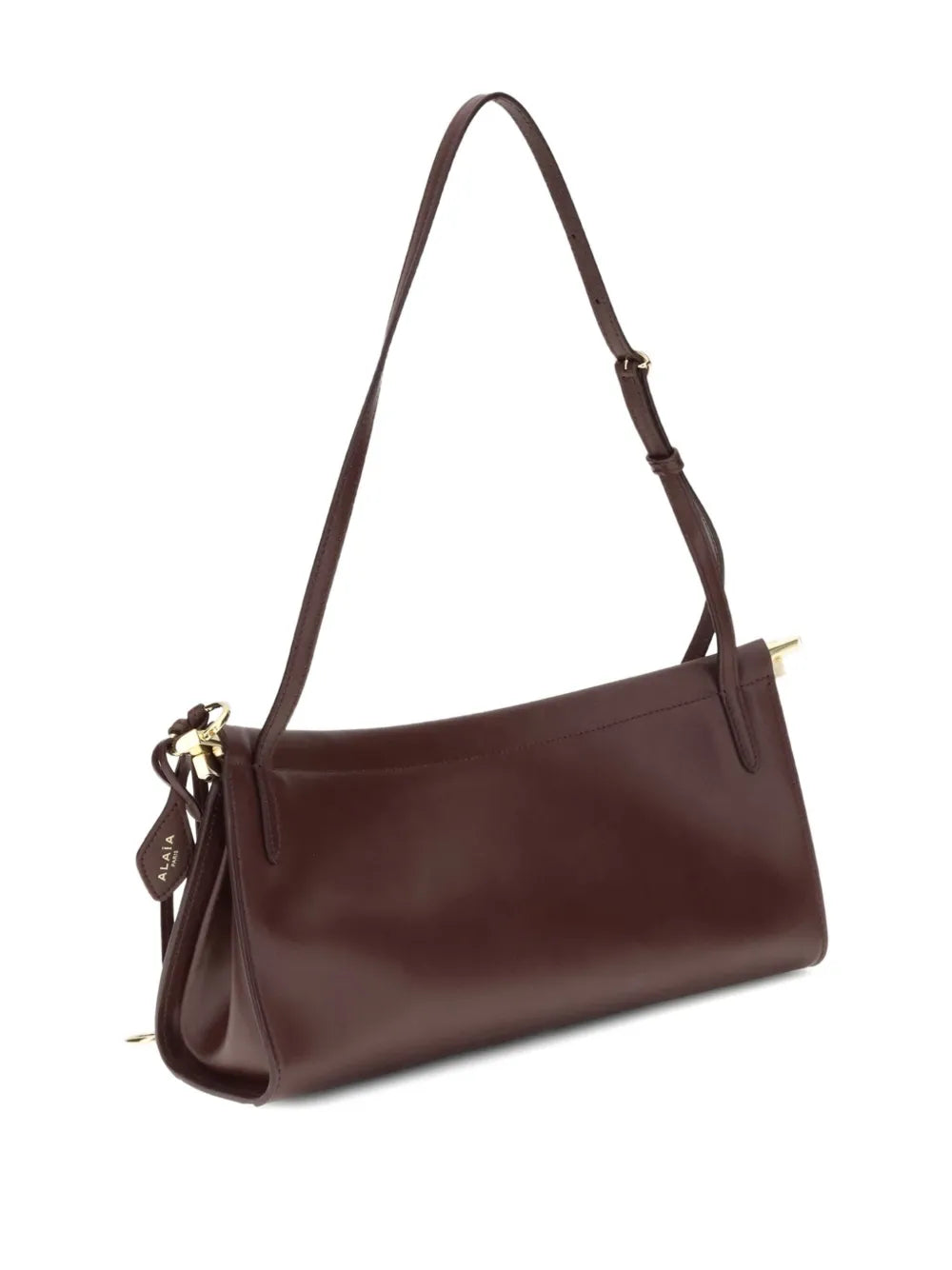 Alaia Medium Le Click Leather Shoulder Bag — Same as shown — Size One Size — Side View