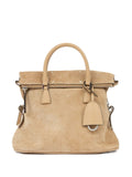 Maison Margiela Soft 5Ac Leather Shoulder Bag — Same as shown — Size One Size — Front View