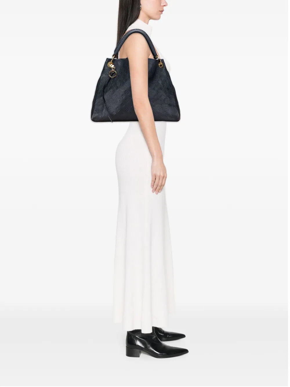 Louis Vuitton Pre Owned 2010 Monogram Empreinte Artsy Mm Hobo Bag — Same as shown — Size One Size — Side View