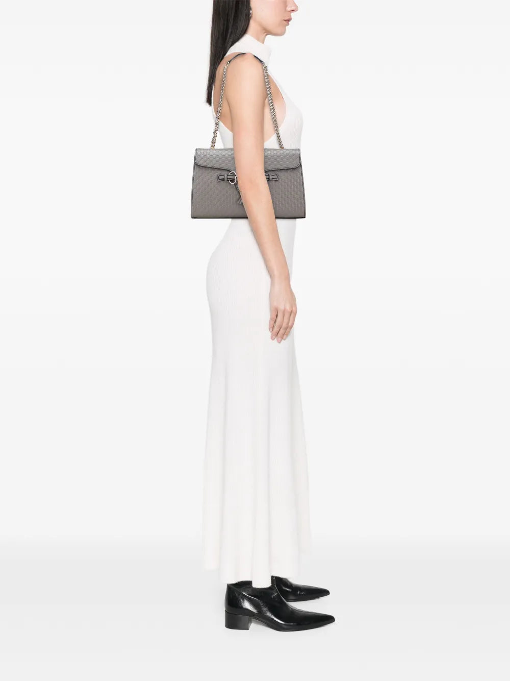 Gucci Pre Owned 2016 2025 Medium Microguccissima Emily Shoulder Bag — Same as shown — Size One Size — Side View