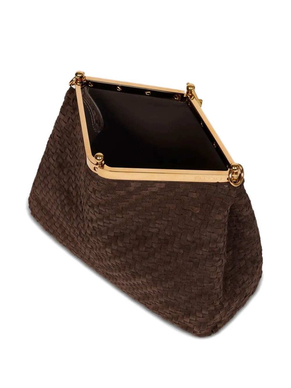 Etro Medium Vela Suede Shoulder Bag — Same as shown — Size One Size — Detail View