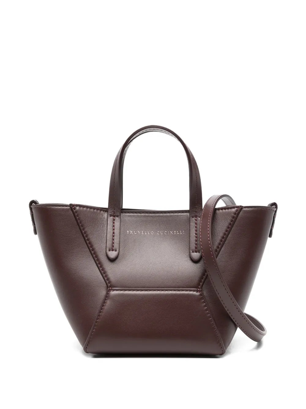 Brunello Cucinelli Top Handle Tote Bag — Same as shown — Size One Size — Front View