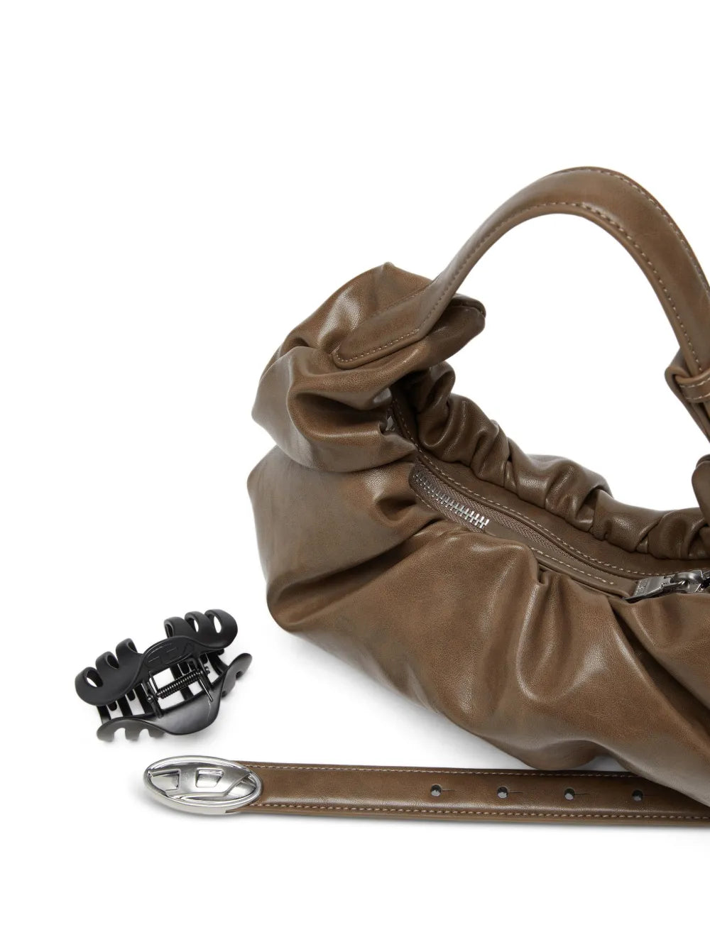 Diesel Small Grab D Shoulder Bag — Same as shown — Size One Size — Top View
